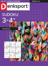 Denksport Sudoku 3-4 kampioen – 26 januari 2023