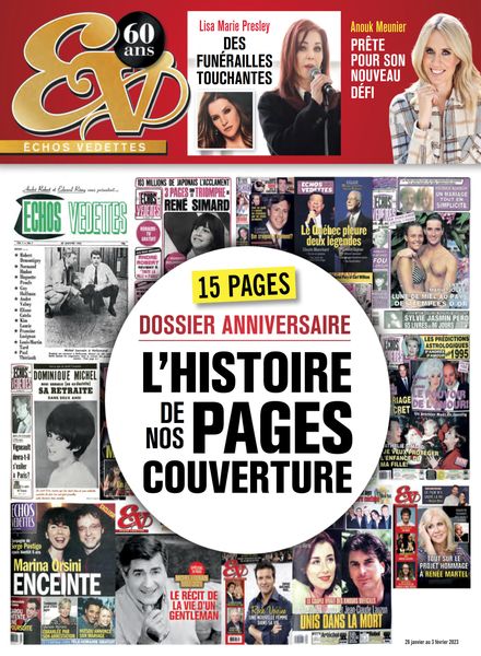 echos Vedettes – 28 janvier 2023