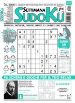 Settimana Sudoku – 26 gennaio 2023