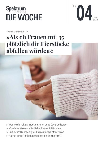 Spektrum – Die Woche – 26 Januar 2023