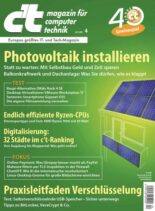 c’t Magazin fur Computertechnik – 27 Januar 2023