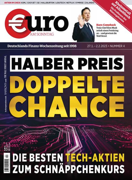 Euro am Sonntag – 27 Januar 2023