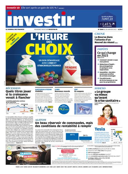 Investir – 28 Janvier 2023