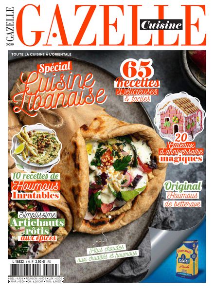Gazelle Cuisine – Special Cuisine Libanaise – N 36 2023