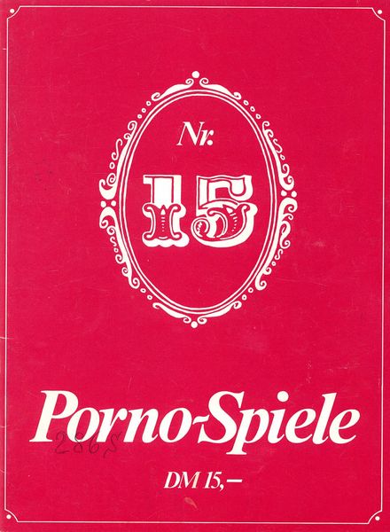 Porno-Spiele – Nr 15 1975
