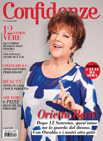 Confidenze – 31 gennaio 2023