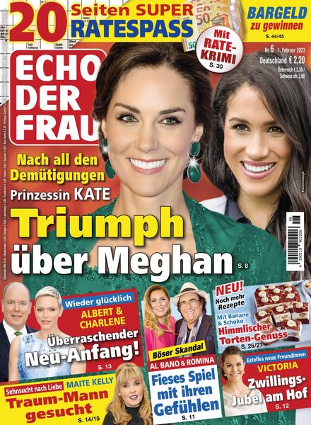 Echo der Frau – 01 Februar 2023
