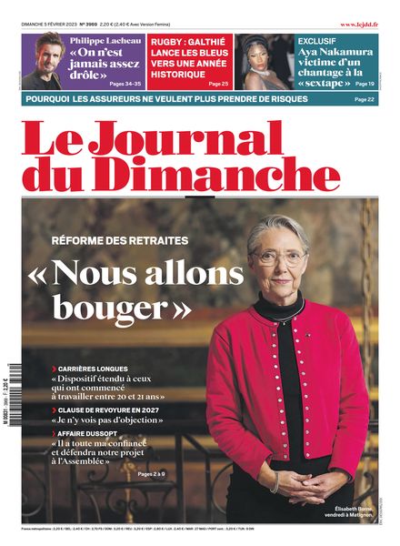 Le Journal du Dimanche – 05 fevrier 2023