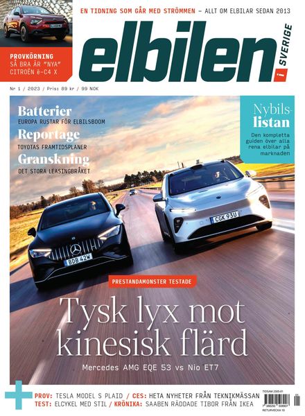 Elbilen – 07 februari 2023