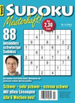 Sudoku Meisterhaft – Nr 2 2023