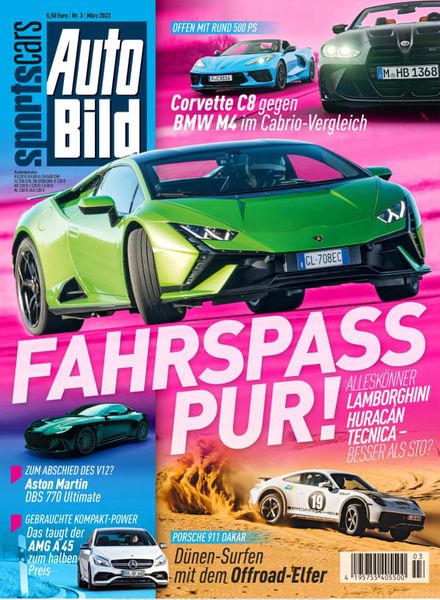 Auto Bild Sportscars – Marz 2023