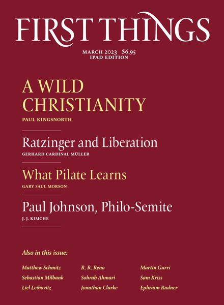 First Things – March 2023