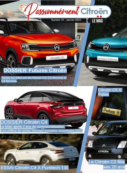 Passionnement Citroen magazine – janvier 2023