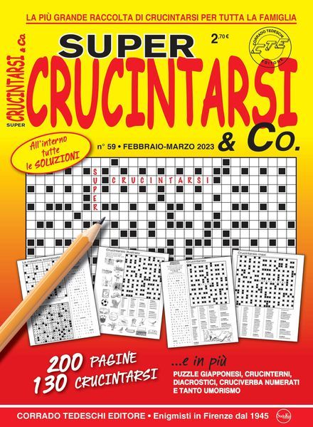 Crucintarsi Giganti – 15 febbraio 2023