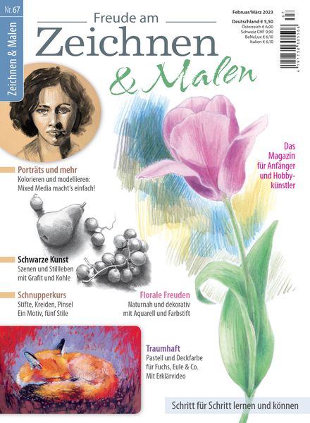 Freude am Zeichnen & Malen – Februar-Marz 2023