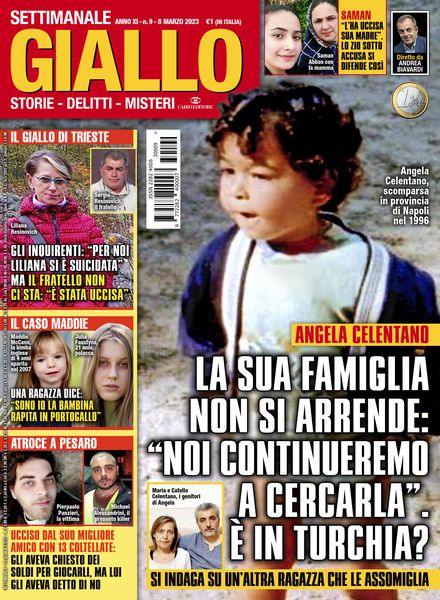 Giallo – 8 Marzo 2023