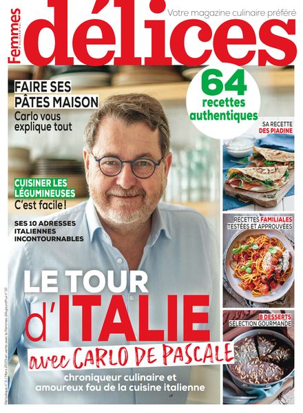 Delices de Femmes d’Aujourd’hui – Mars 2023