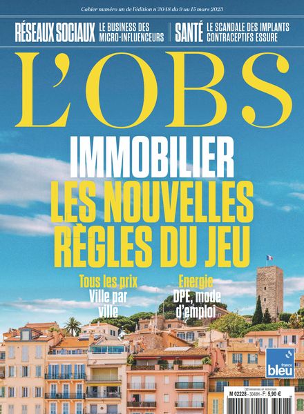 L’Obs – 9 Mars 2023
