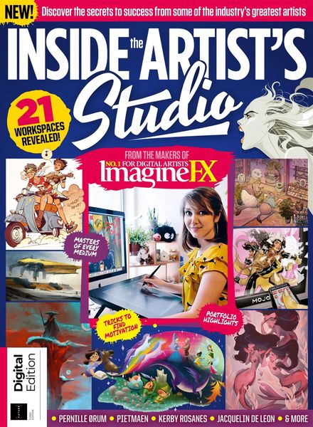 ImagineFX Presents – Inside The Artist’s Studio – 3rd Edition – March 2023