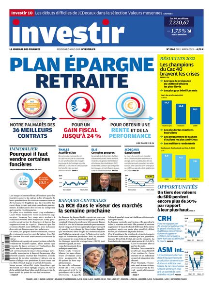 Investir – 11 Mars 2023