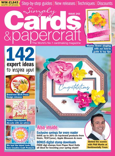 Simply Cards & Papercraft – Issue 242 – March 2023