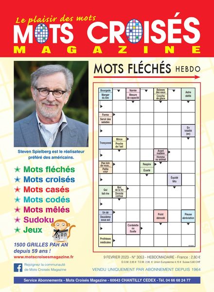 Mots Croises Magazine – 09 mars 2023