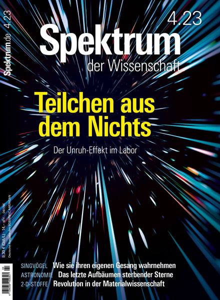 Spektrum der Wissenschaft – 18 Marz 2023