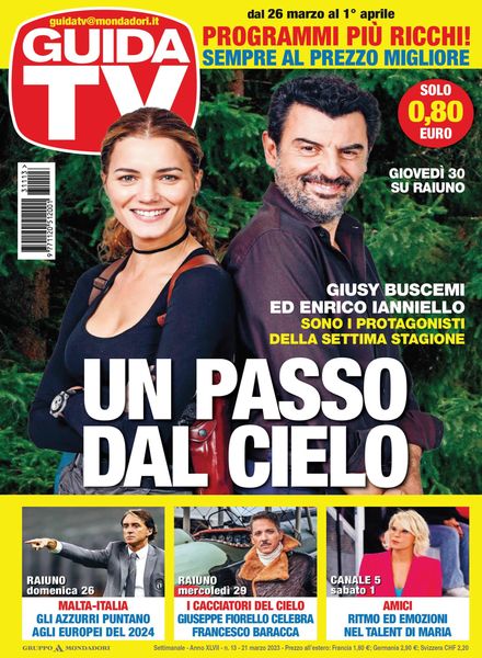 GuidaTV – 21 marzo 2023