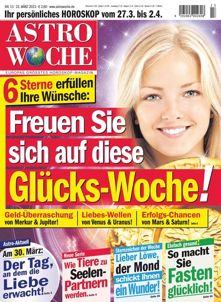 Astrowoche – 22 Marz 2023