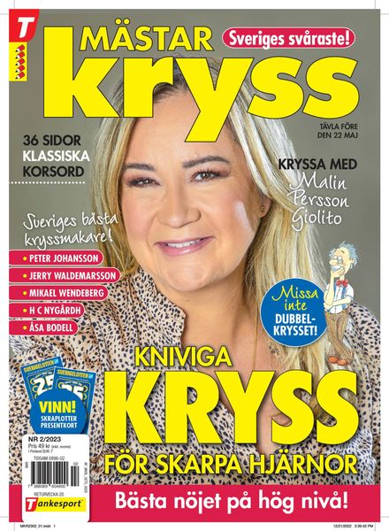 Mastarkryss – 23 mars 2023