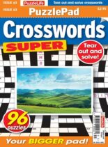 PuzzleLife PuzzlePad Crosswords Super – 23 March 2023
