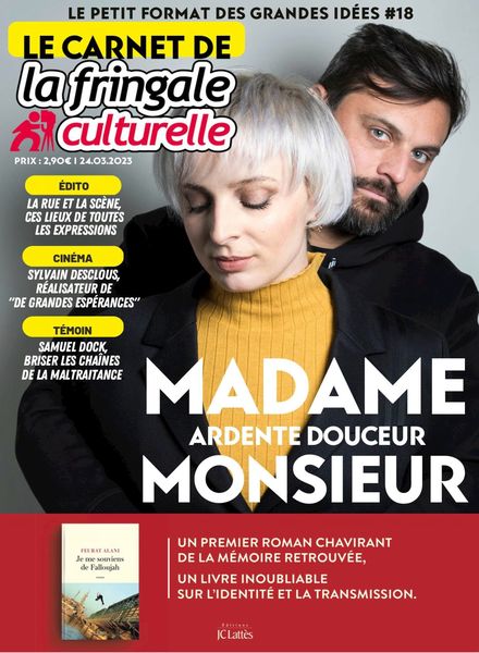 Le Carnet de La Fringale Culturelle – 24 mars 2023