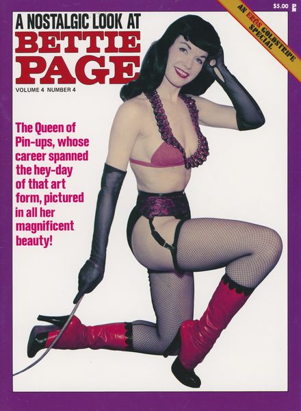 A Nostalgic Look at Bettie Page – Vol 4 N 4 1976