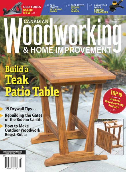Canadian Woodworking – April-May 2023
