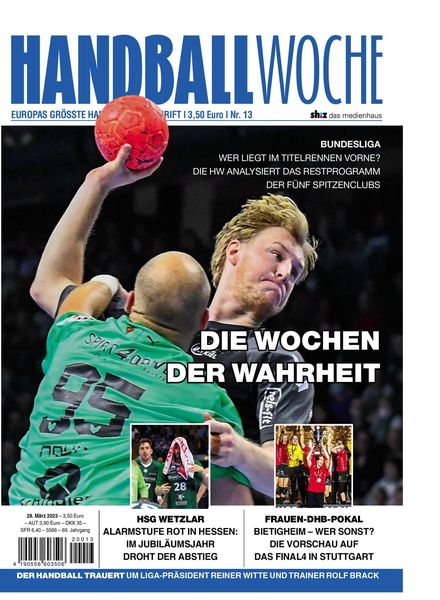 Handballwoche – 28 Marz 2023