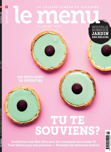 le menu edition francaise – fevrier 2023