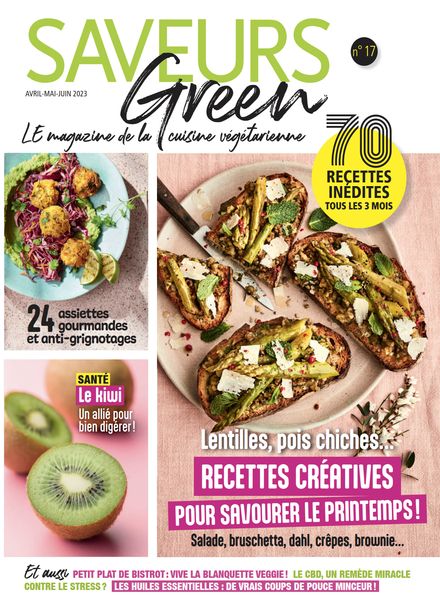 Saveurs Green – Avril-Juin 2023