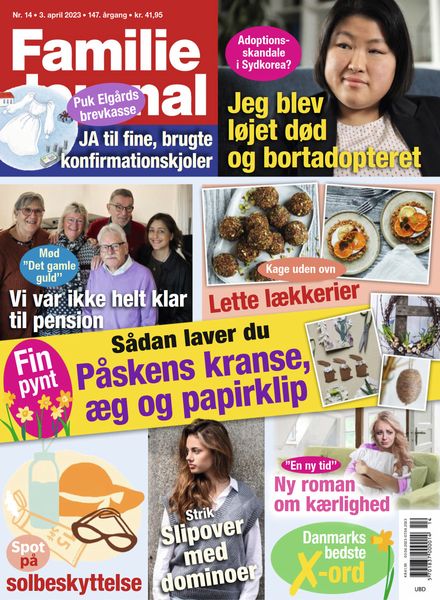 Familie Journal – 03 april 2023