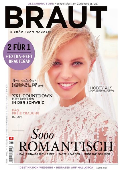 Braut & Brautigam Switzerland – Marz 2020