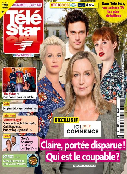 Tele Star – 10 avril 2023
