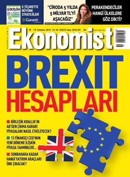 Ekonomist – 10 Temmuz 2016