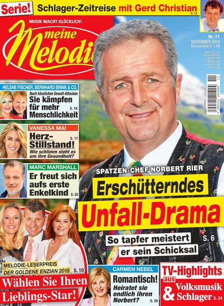 Meine Melodie – 18 Oktober 2018