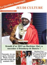 Quotidien Numerique d’Afrique – 13 avril 2023