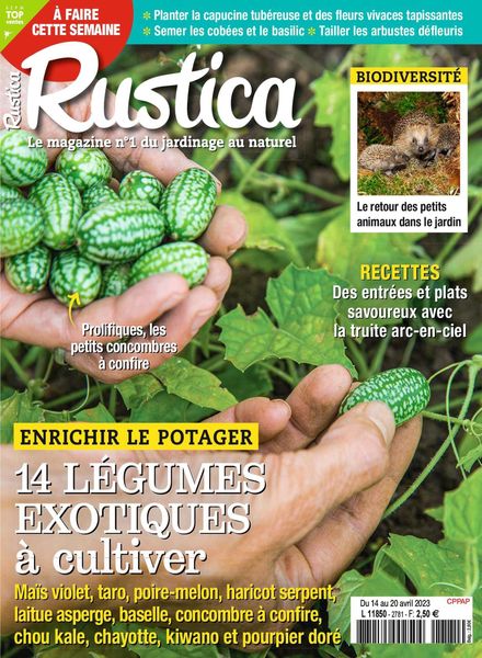 Rustica – 14 avril 2023
