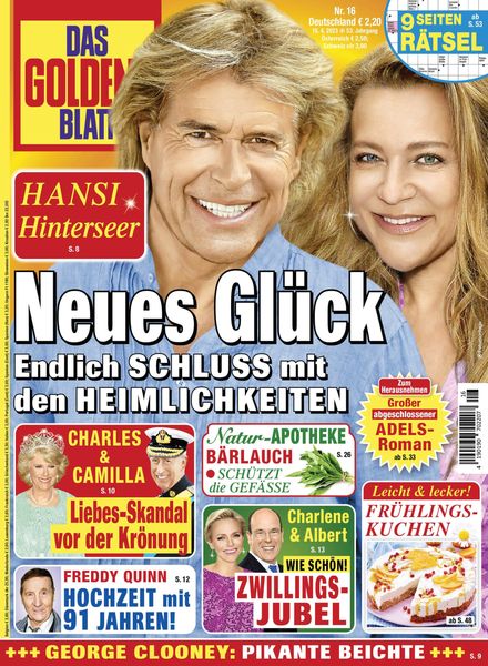 Das Goldene Blatt – 15 April 2023