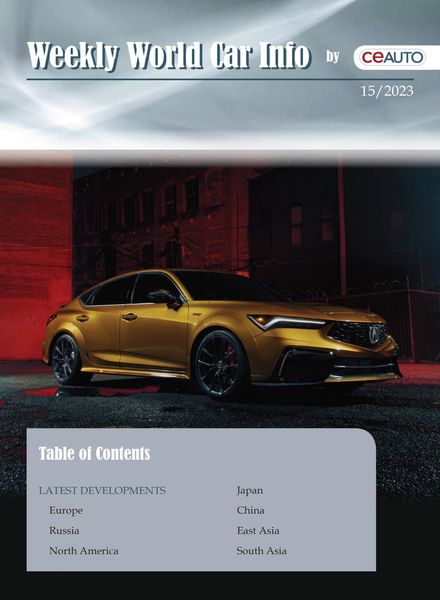 Weekly World Car Info – 15 April 2023