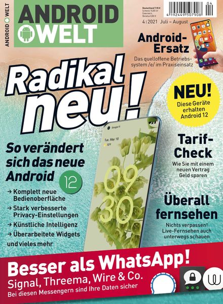 AndroidWelt – Juli-August 2021