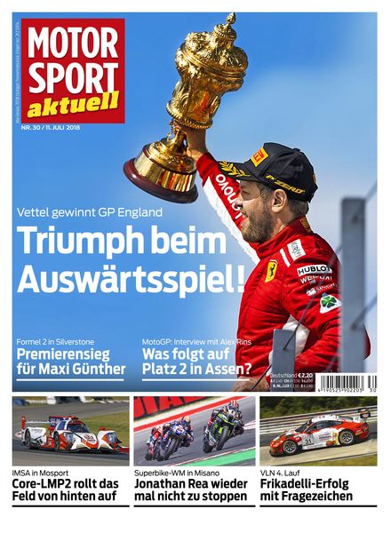 MOTORSPORT aktuell – 12 Juli 2018
