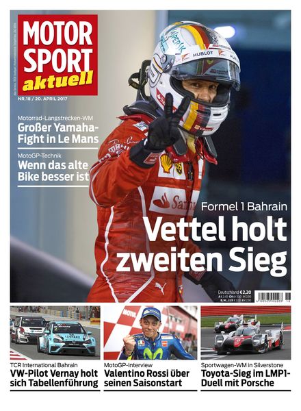 MOTORSPORT aktuell – 21 April 2017