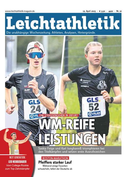 Leichtathletik – 18 April 2023